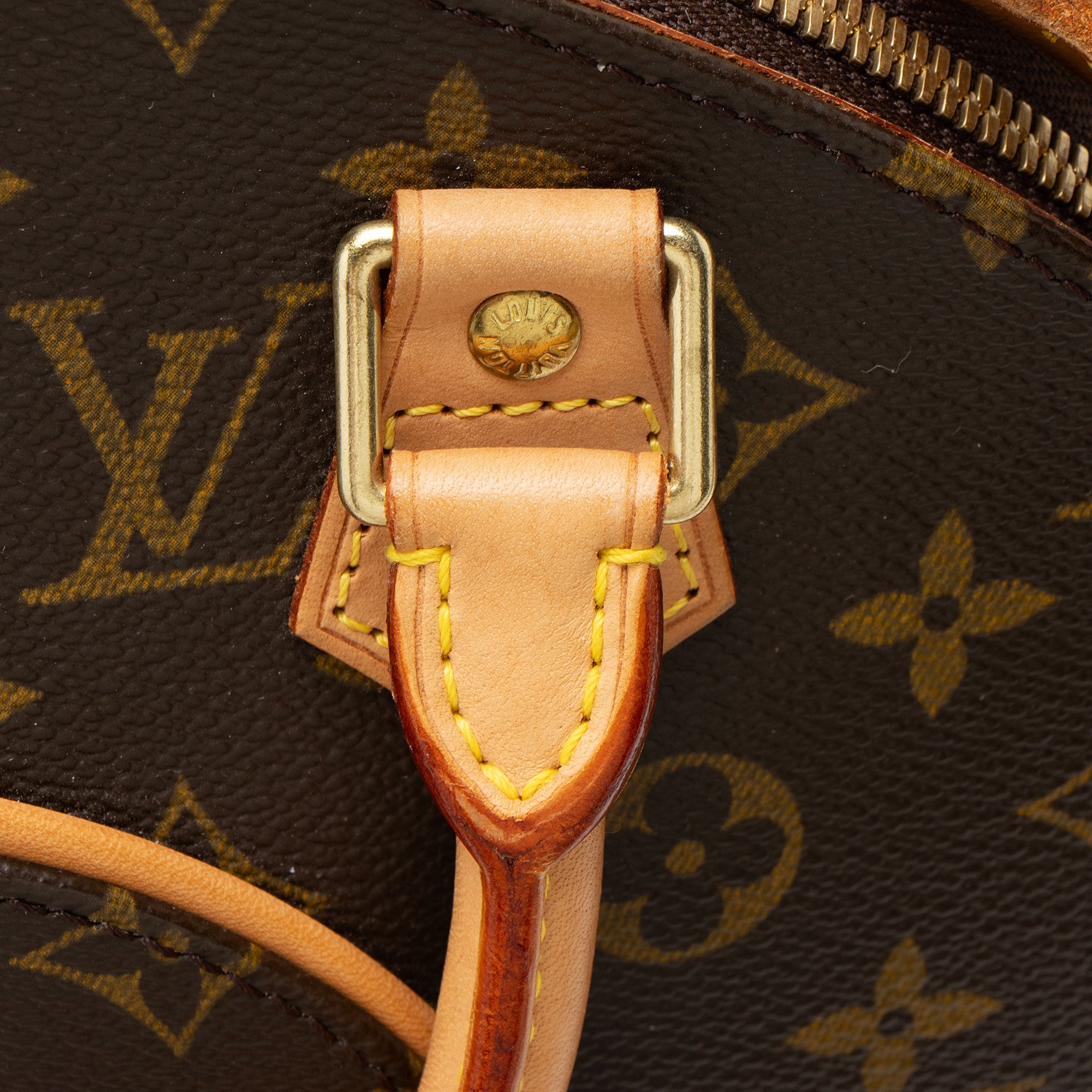 Louis Vuitton Vintage Monogram Canvas Ellipse PM Satchel