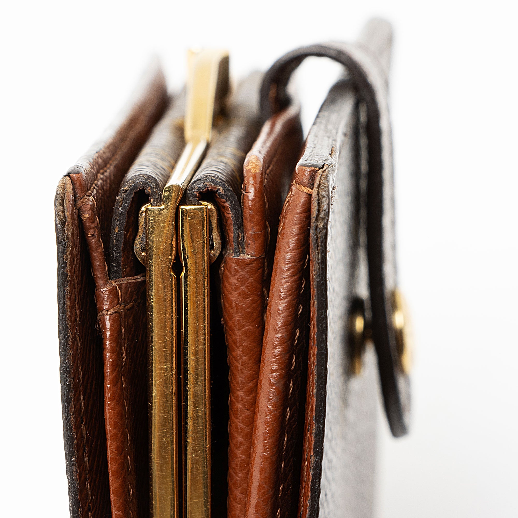 Louis Vuitton Vintage Monogram Canvas French Wallet