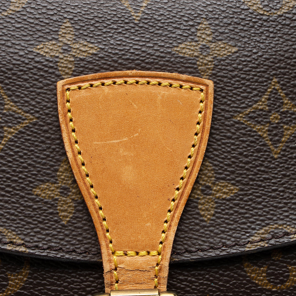 Louis Vuitton Vintage Monogram Canvas Jeune Fille MM Shoulder Bag