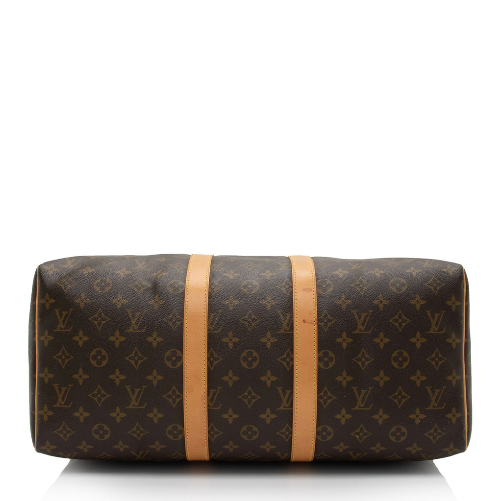 Louis Vuitton Vintage Monogram Canvas Keepall 45 Duffle Bag (SHF-yj7olY)