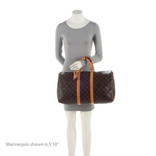Louis Vuitton Vintage Monogram Canvas Keepall 45 Duffle Bag (SHF-O2TCCK)