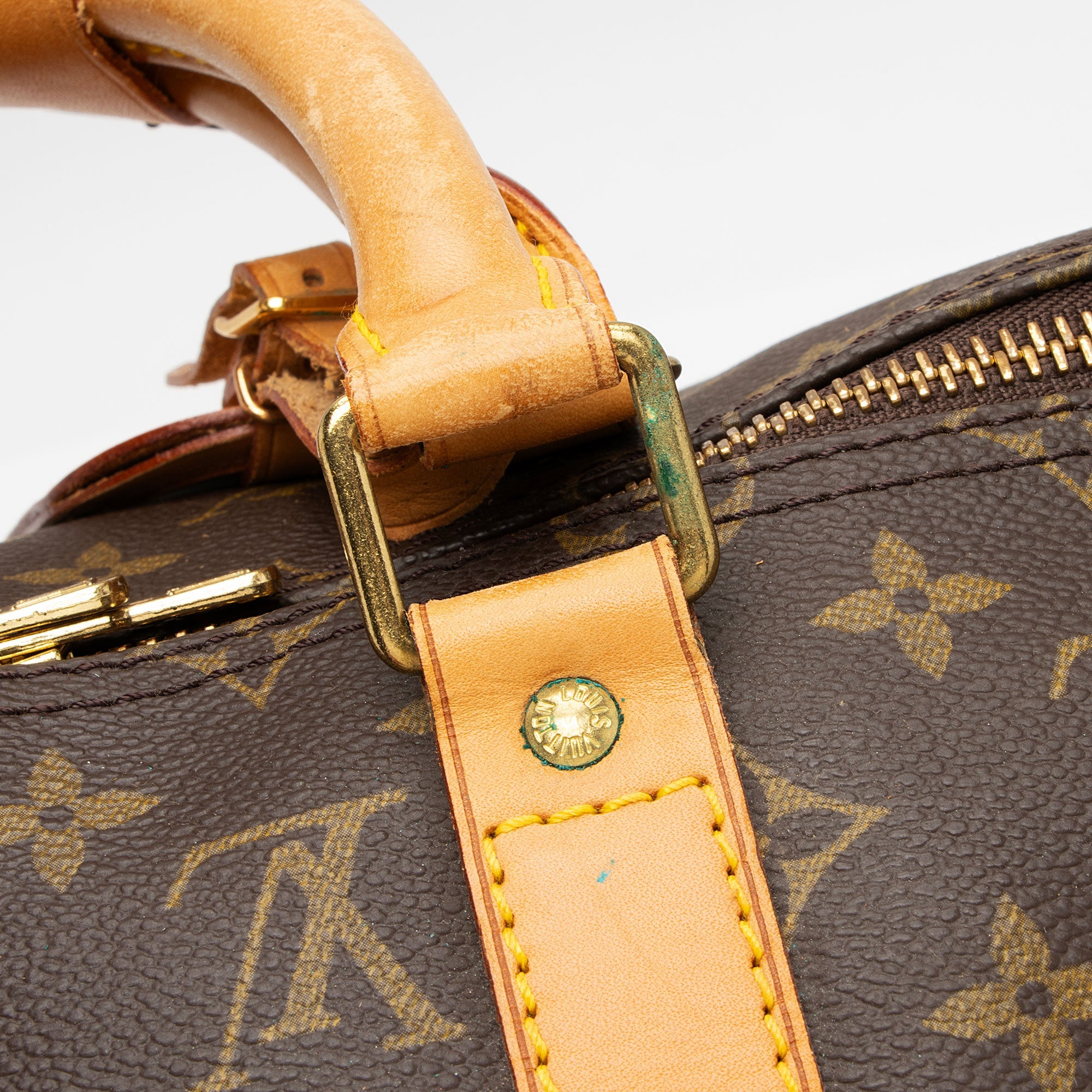 Louis Vuitton Vintage Monogram Canvas Keepall 50 Duffle Bag (SHF-pbdXBN)