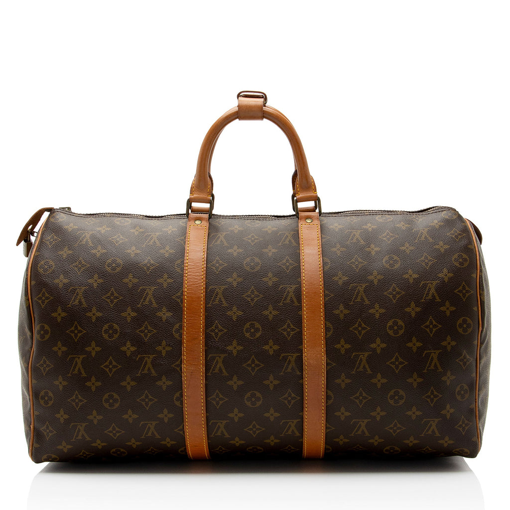 Louis Vuitton Vintage Monogram Canvas Keepall 50 Duffle Bag (SHF-YY4Fgp)