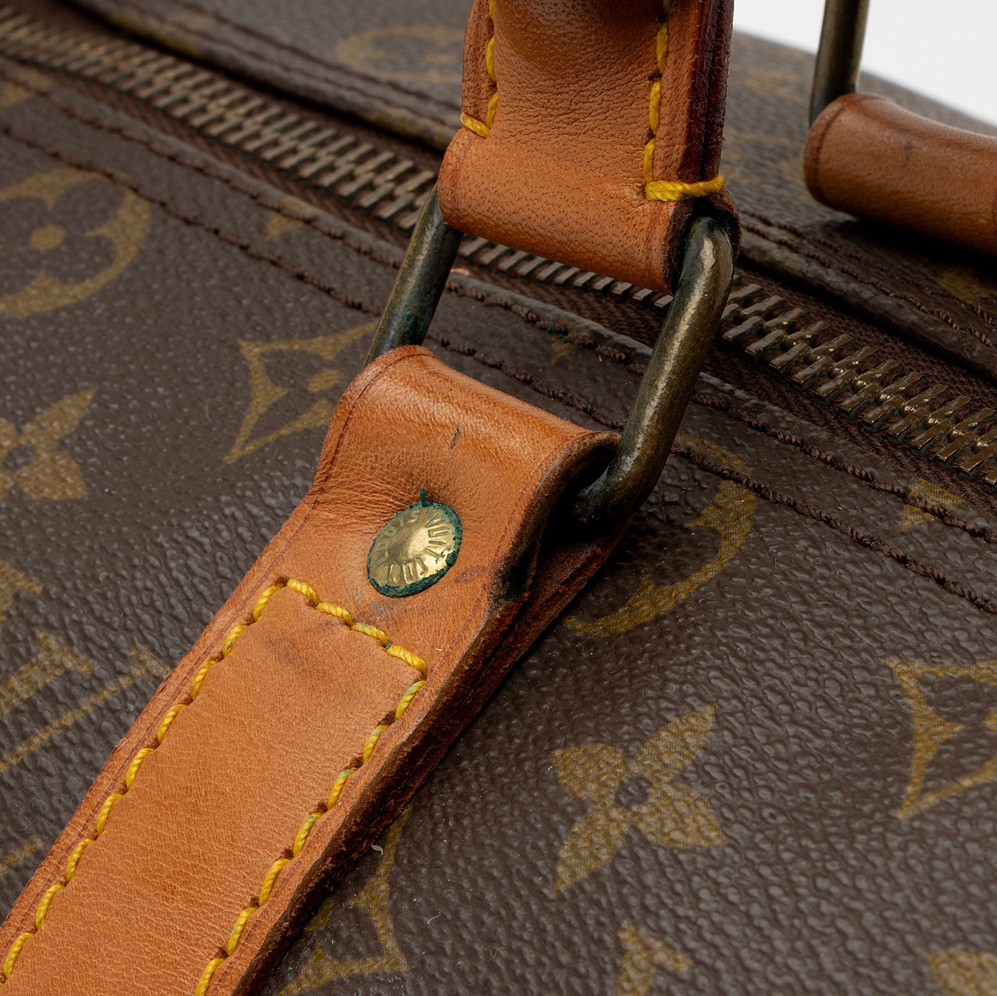 Louis Vuitton Vintage Monogram Canvas Keepall 50 Duffle Bag (SHF-YY4Fgp)