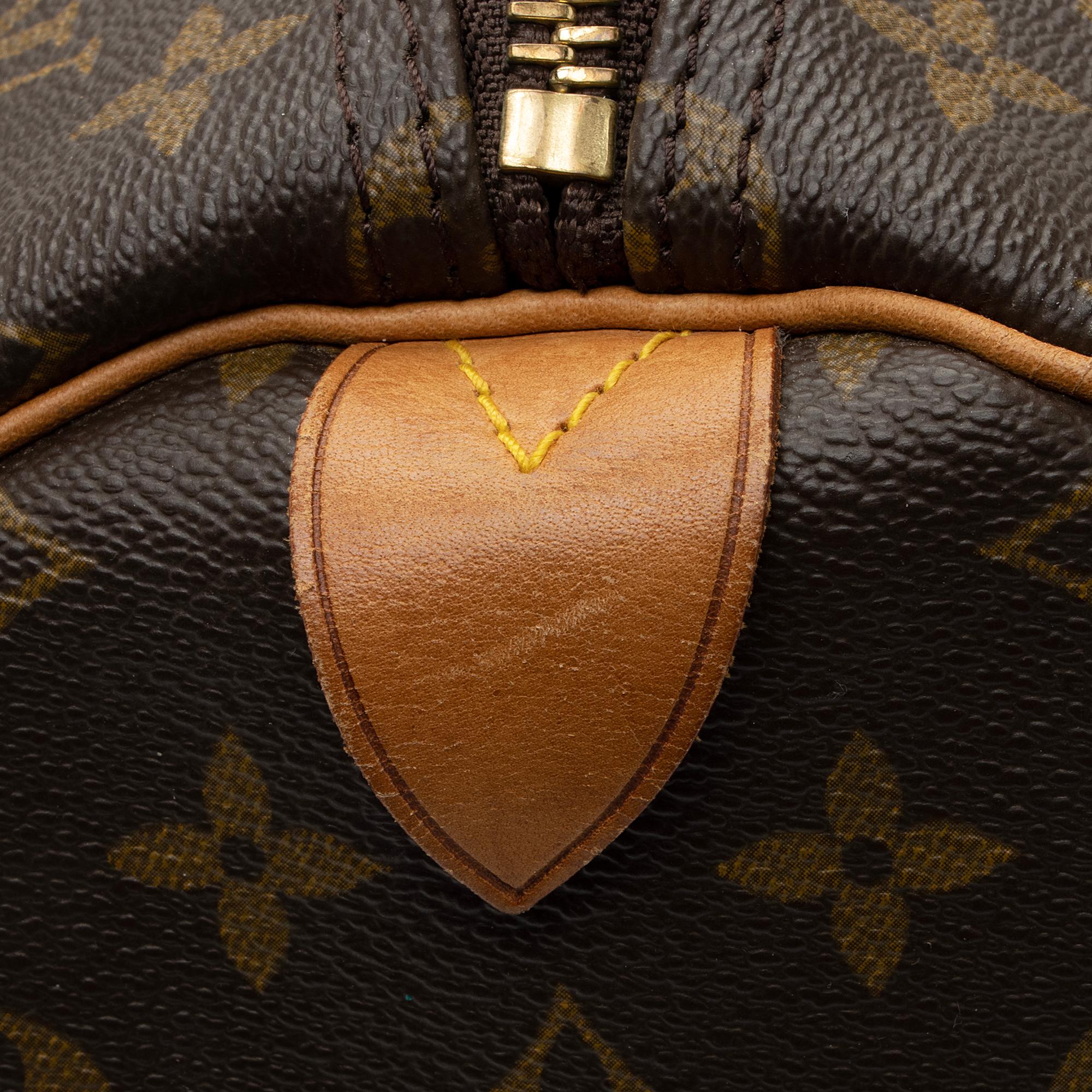 Louis Vuitton Vintage Monogram Canvas Keepall 55 Duffle Bag (SHF-s4h4Kj)