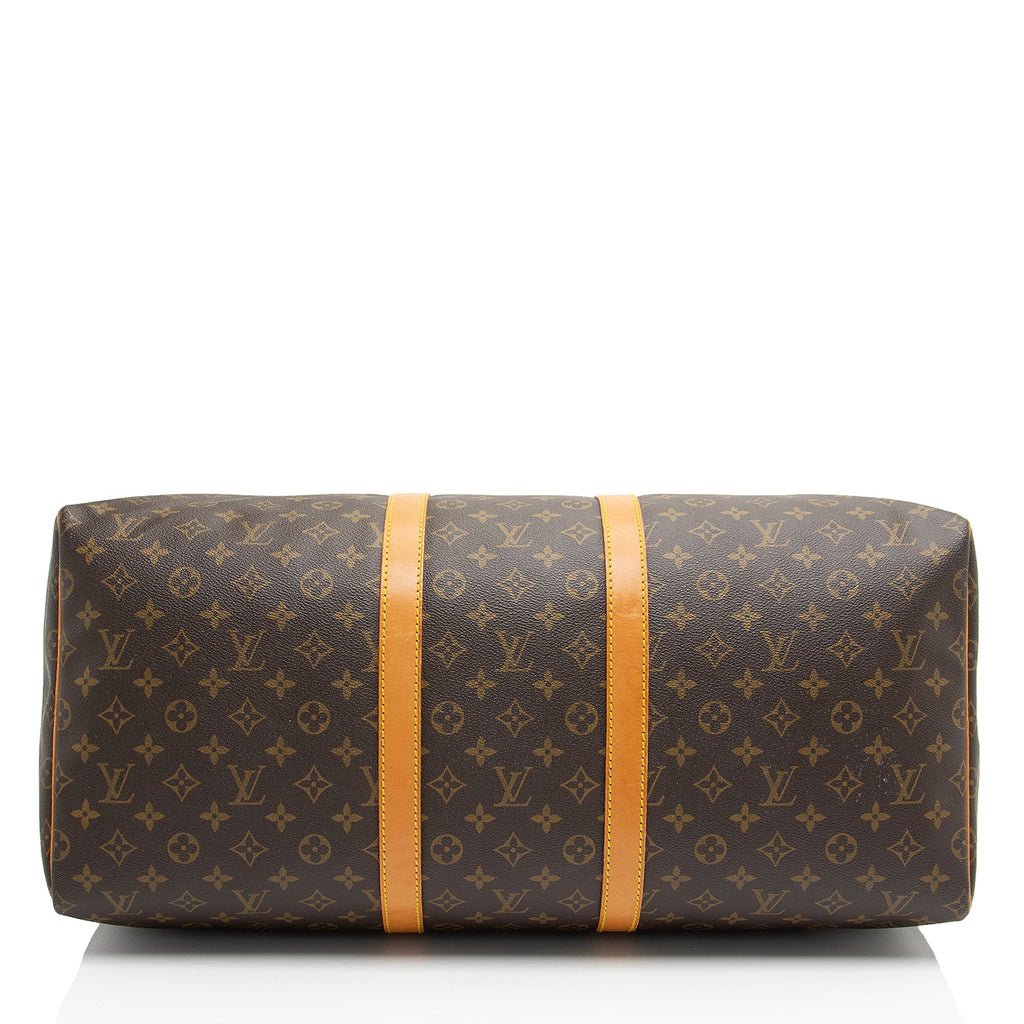 Louis Vuitton Vintage Monogram Canvas Keepall 55 Duffle