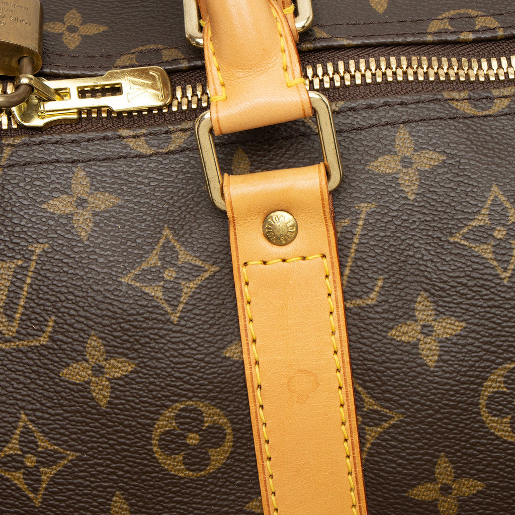 Louis Vuitton Vintage Monogram Canvas Keepall 55 Duffle