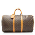 Louis Vuitton Vintage Monogram Canvas Keepall 55 Duffle