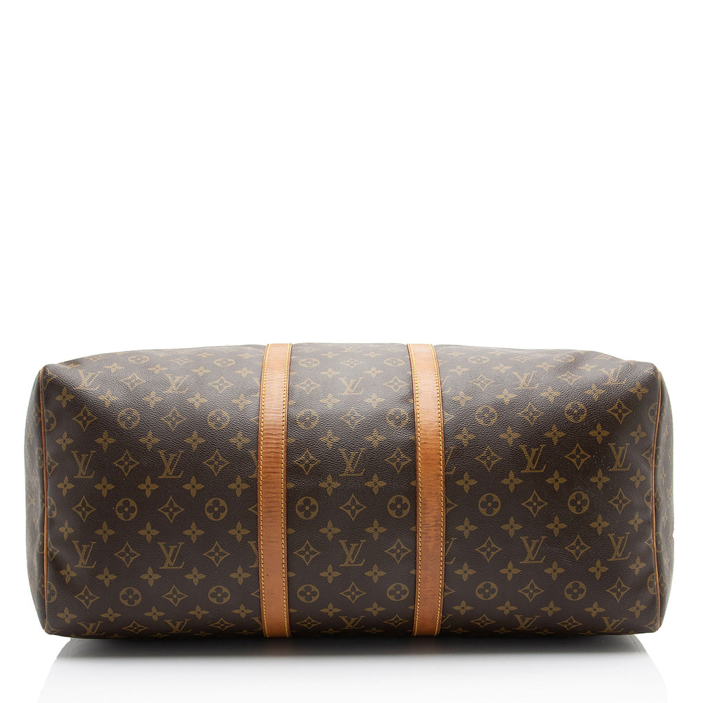 Louis Vuitton Vintage Monogram Canvas Keepall 55 Duffle