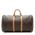 Louis Vuitton Vintage Monogram Canvas Keepall 60 Duffle