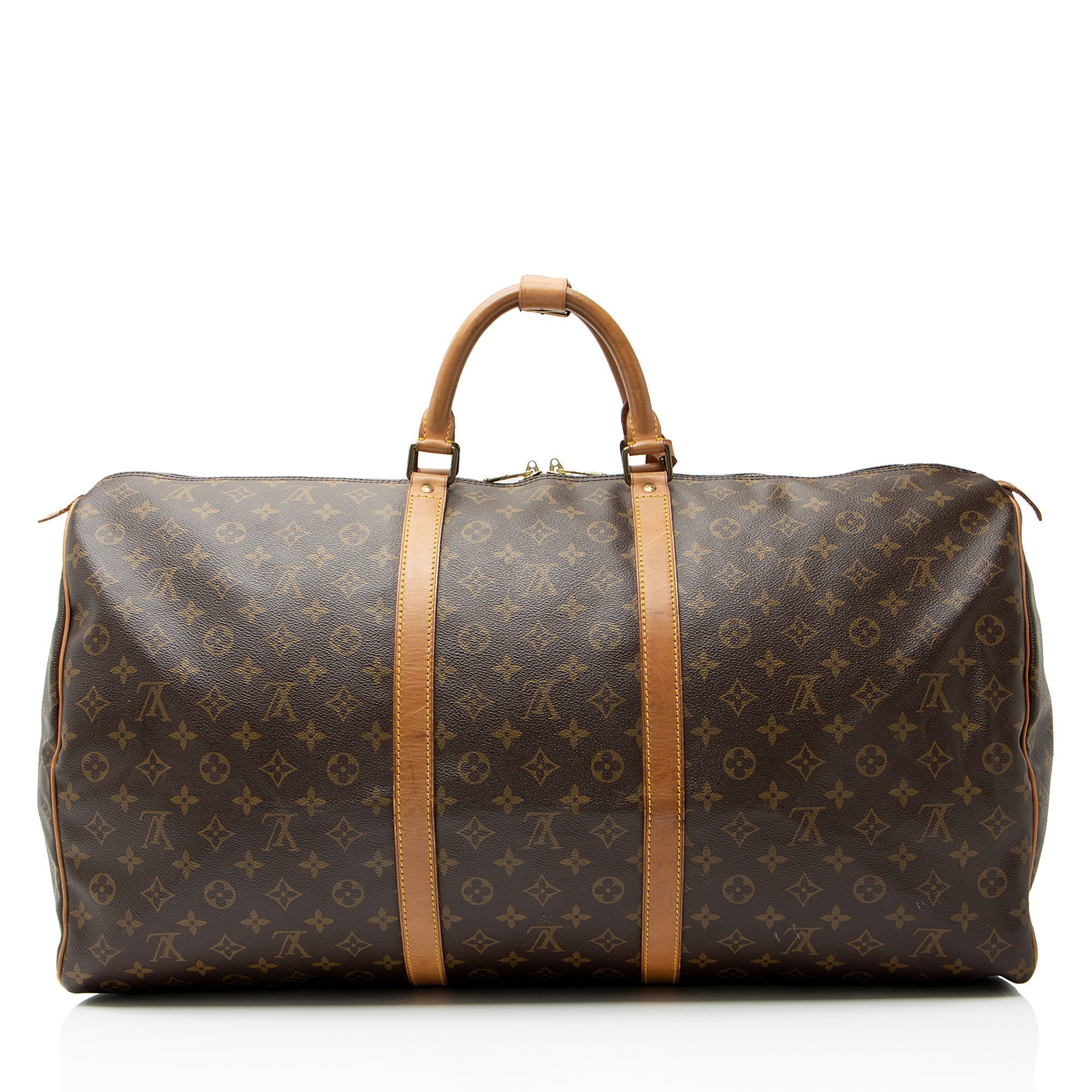 Louis Vuitton Vintage Monogram Canvas Keepall 60 Duffle