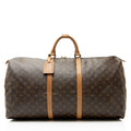 Louis Vuitton Vintage Monogram Canvas Keepall 60 Duffle