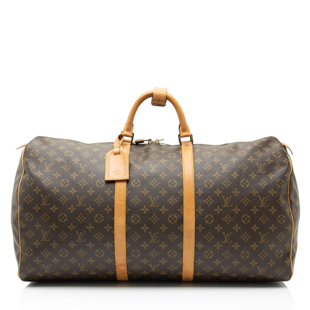 Louis Vuitton Vintage Monogram Canvas Keepall 60 Duffle
