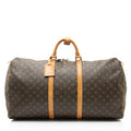 Louis Vuitton Vintage Monogram Canvas Keepall 60 Duffle