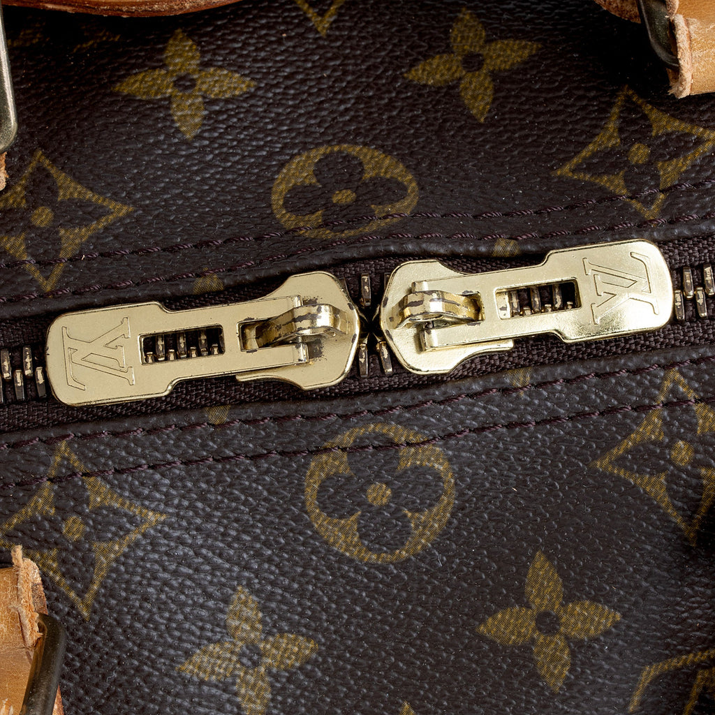 Louis Vuitton Vintage Monogram Canvas Keepall Bandouliere 45 Duffle Bag (SHF-eLIEgI)