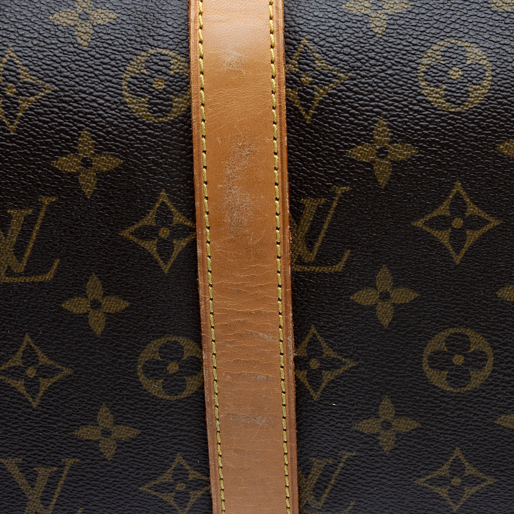 Louis Vuitton Vintage Monogram Canvas Keepall Bandouliere 45 Duffle Bag (SHF-eLIEgI)