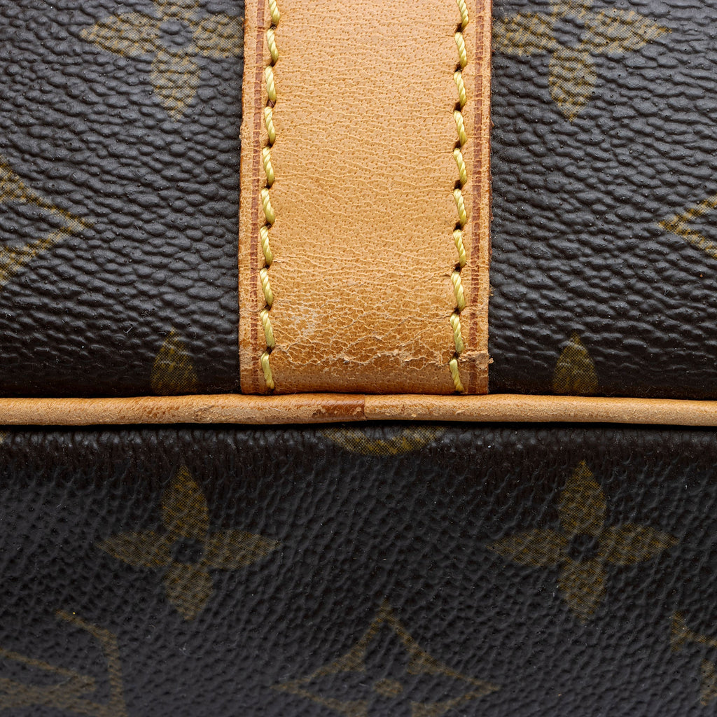 Louis Vuitton Vintage Monogram Canvas Keepall Bandouliere 45 Duffle Bag (SHF-eLIEgI)