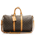 Louis Vuitton Vintage Monogram Canvas Keepall Bandouliere 45 Duffle