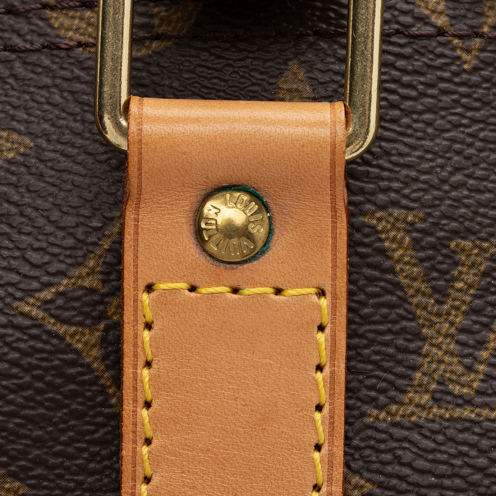 Louis Vuitton Vintage Monogram Canvas Keepall Bandouliere 50 Duffle Bag (SHF-geZCJA)