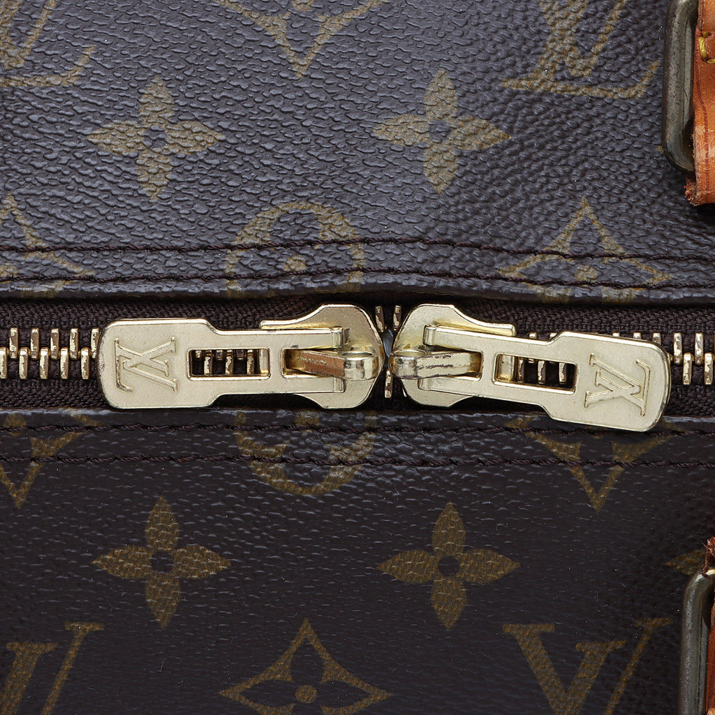Louis Vuitton Vintage Monogram Canvas Keepall Bandouliere 50 Duffle Bag (SHF-vjjT94)
