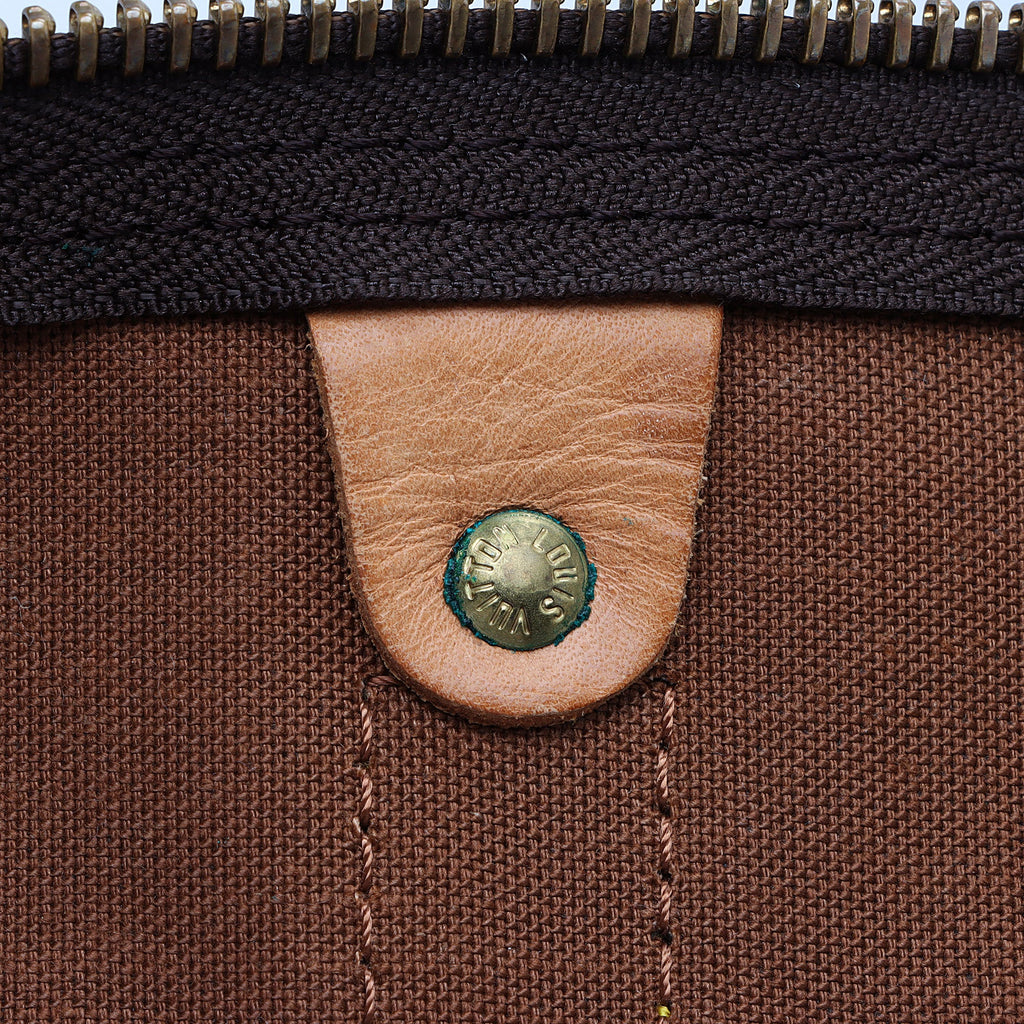 Louis Vuitton Vintage Monogram Canvas Keepall Bandouliere 50 Duffle Bag (SHF-vjjT94)