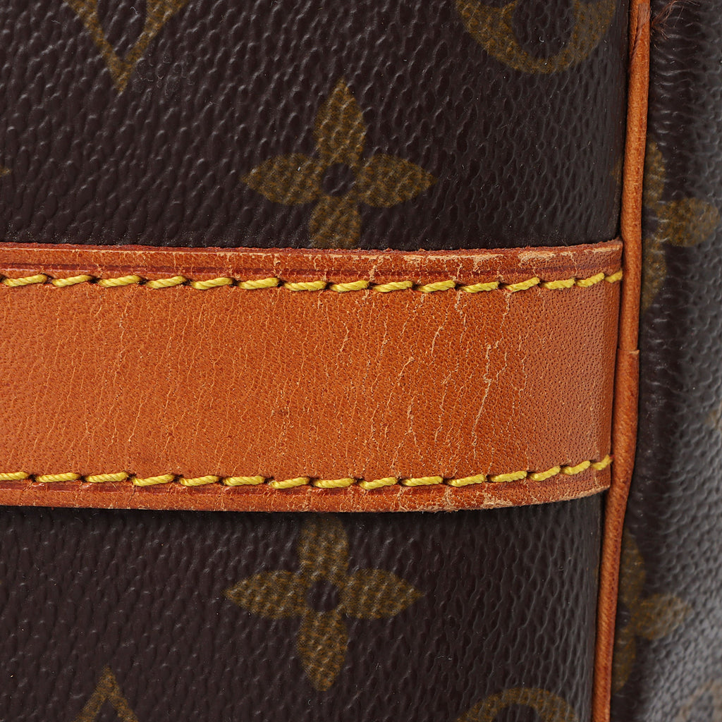Louis Vuitton Vintage Monogram Canvas Keepall Bandouliere 50 Duffle Bag (SHF-vjjT94)