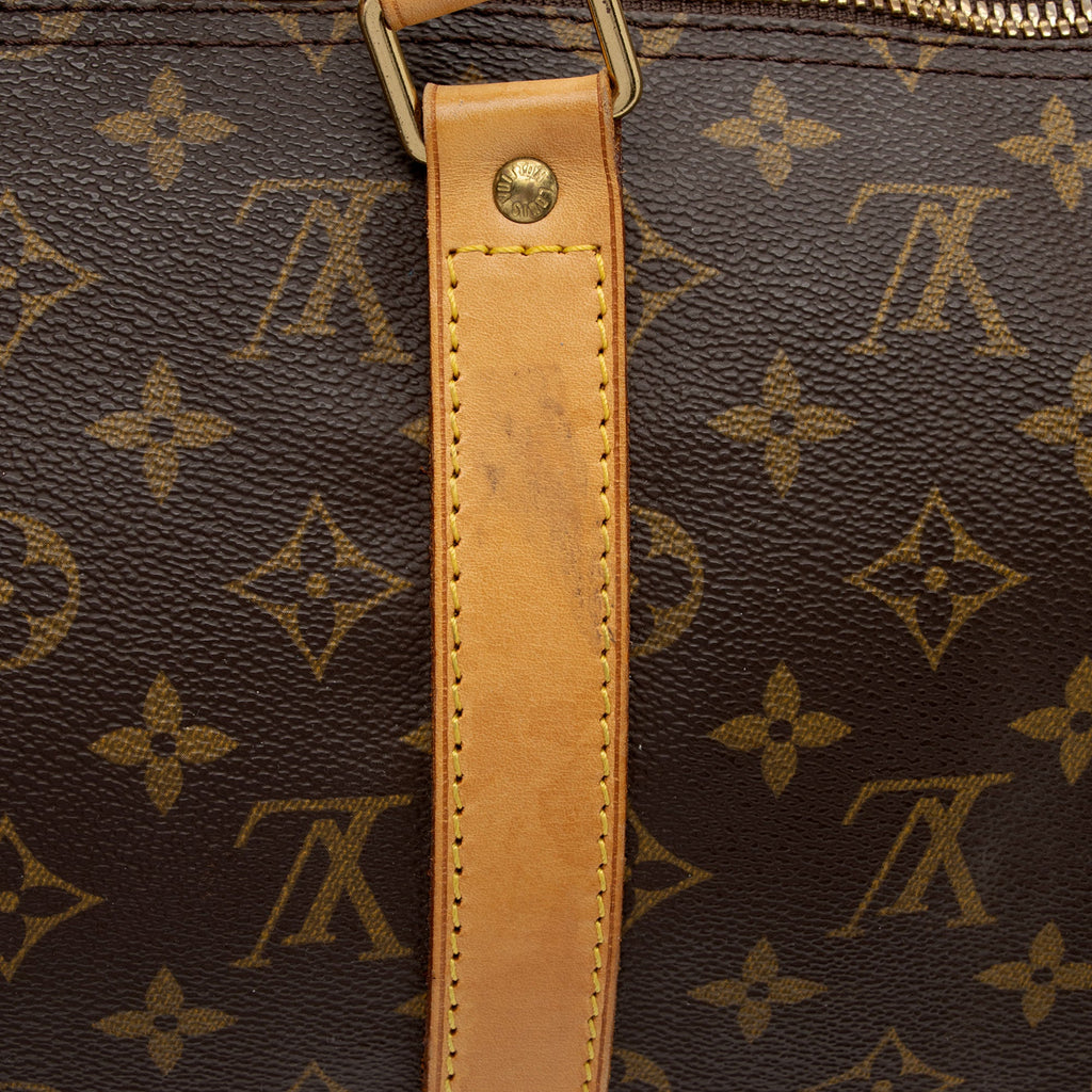 Louis Vuitton Vintage Monogram Canvas Keepall Bandouliere 50 Duffle Bag (SHF-rd0wWP)