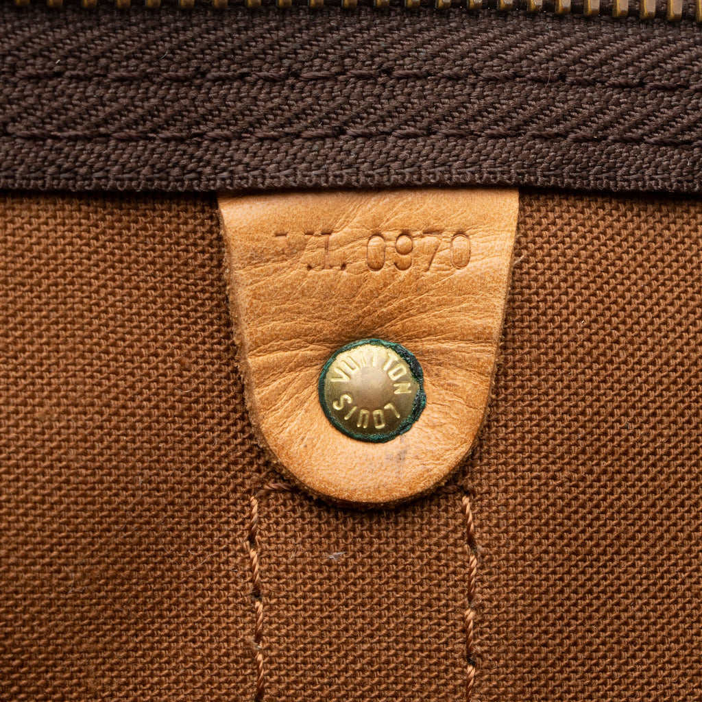 Louis Vuitton Vintage Monogram Canvas Keepall Bandouliere 50 Duffle
