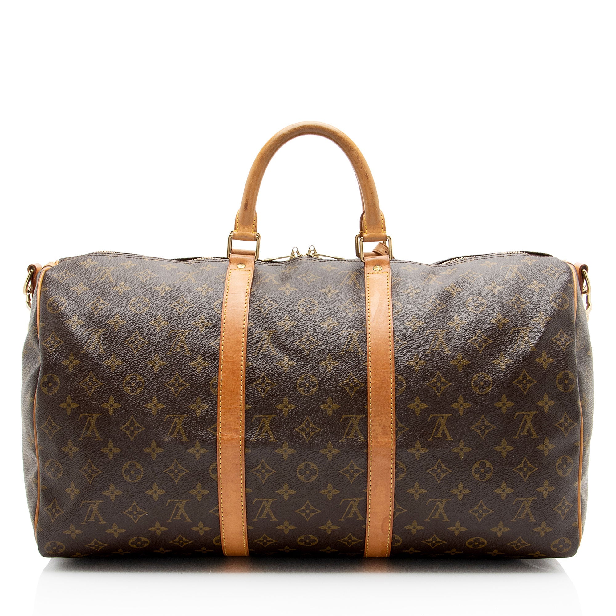 Louis Vuitton Vintage Monogram Canvas Keepall Bandouliere 50 Duffle