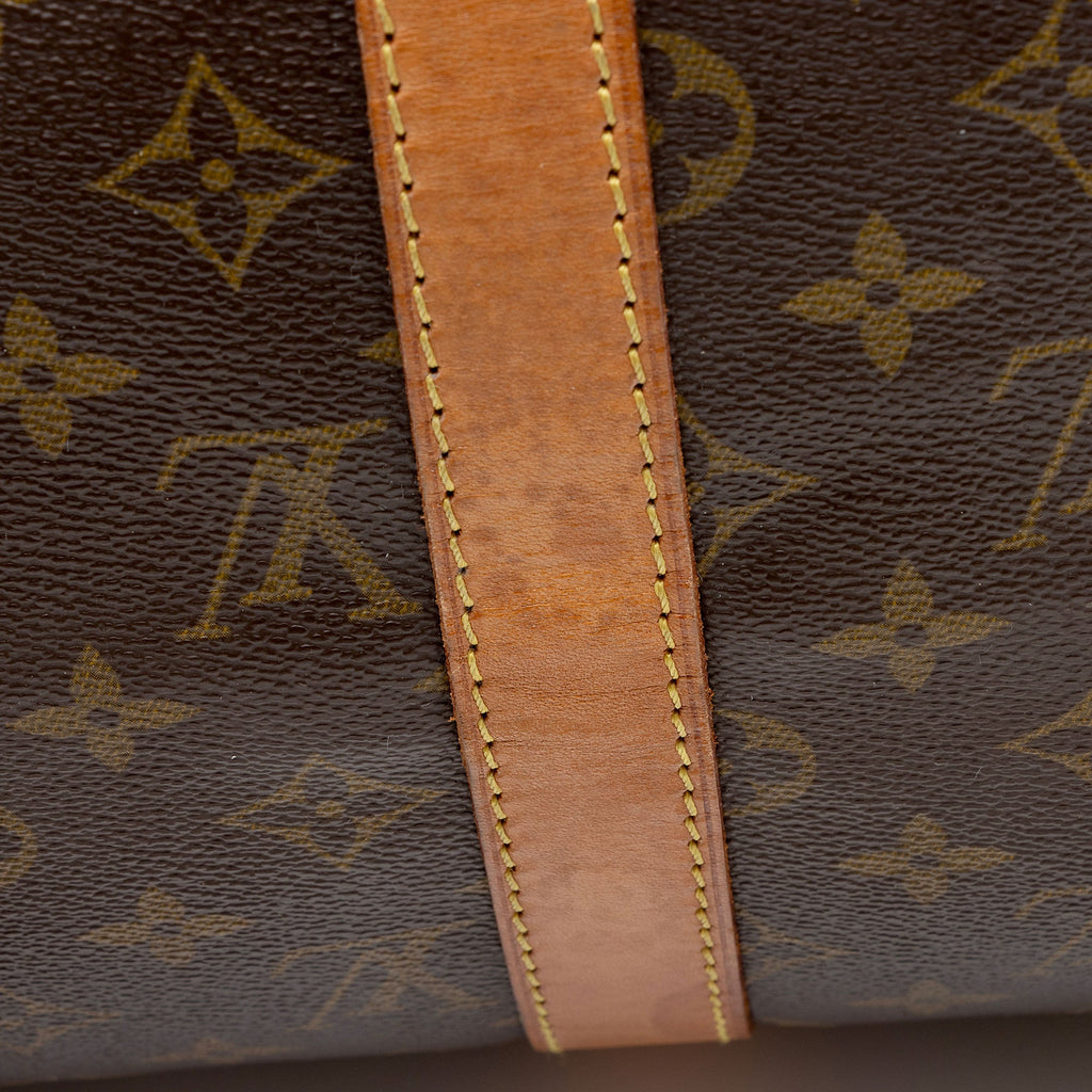 Louis Vuitton Vintage Monogram Canvas Keepall Bandouliere 50 Duffle
