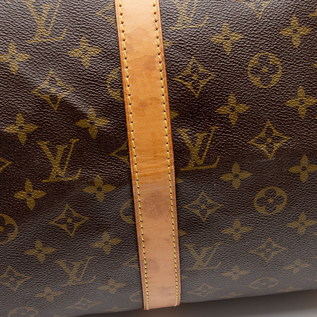 Louis Vuitton Vintage Monogram Canvas Keepall Bandouliere 50 Duffle