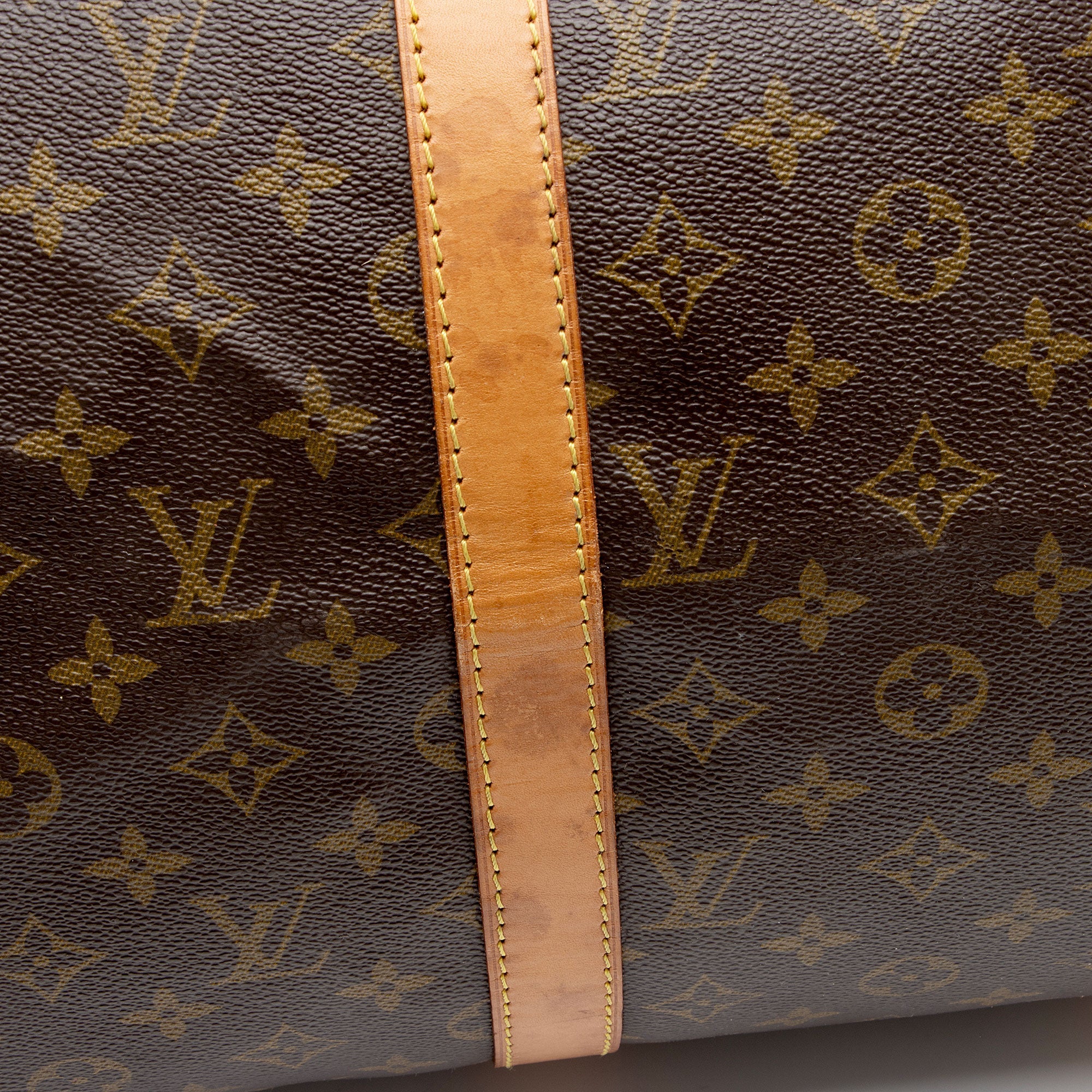 Louis Vuitton Vintage Monogram Canvas Keepall Bandouliere 50 Duffle