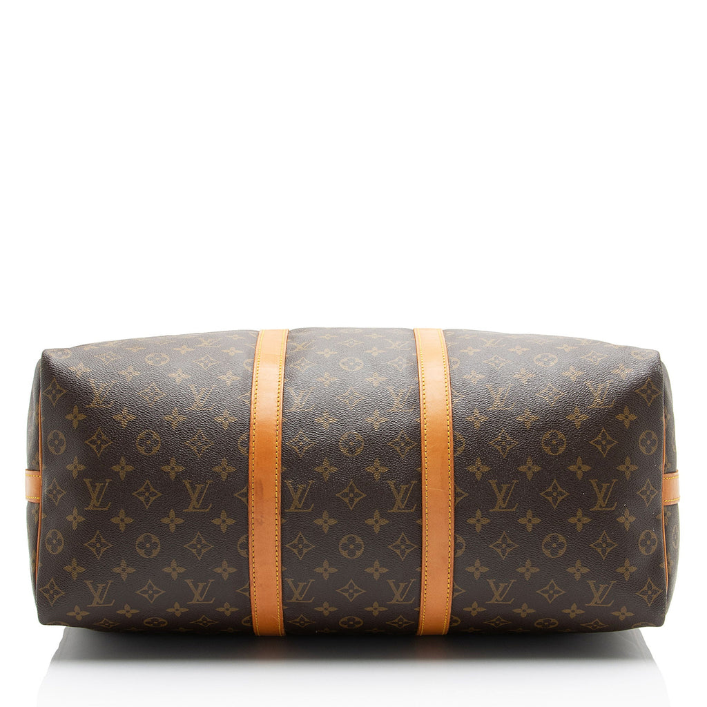 Louis Vuitton Vintage Monogram Canvas Keepall Bandouliere 50 Duffle