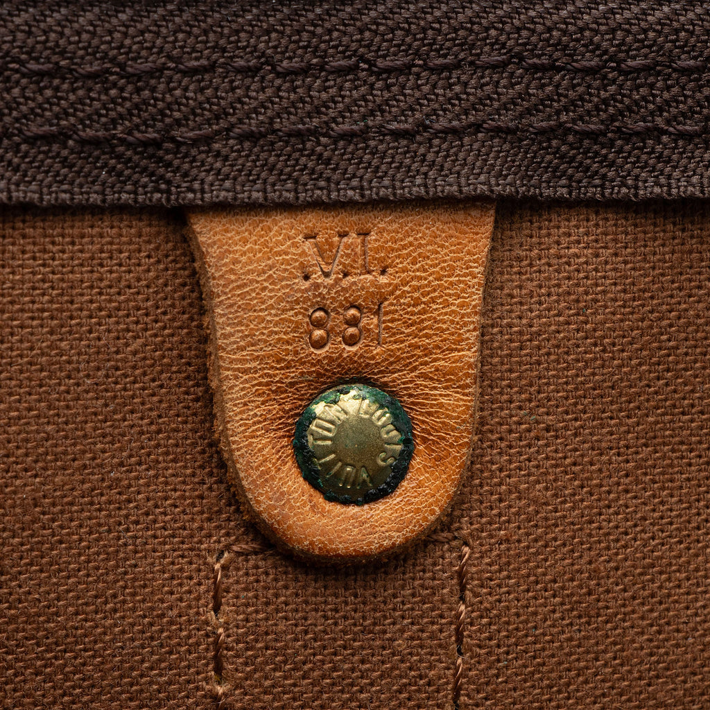 Louis Vuitton Vintage Monogram Canvas Keepall Bandouliere 50 Duffle