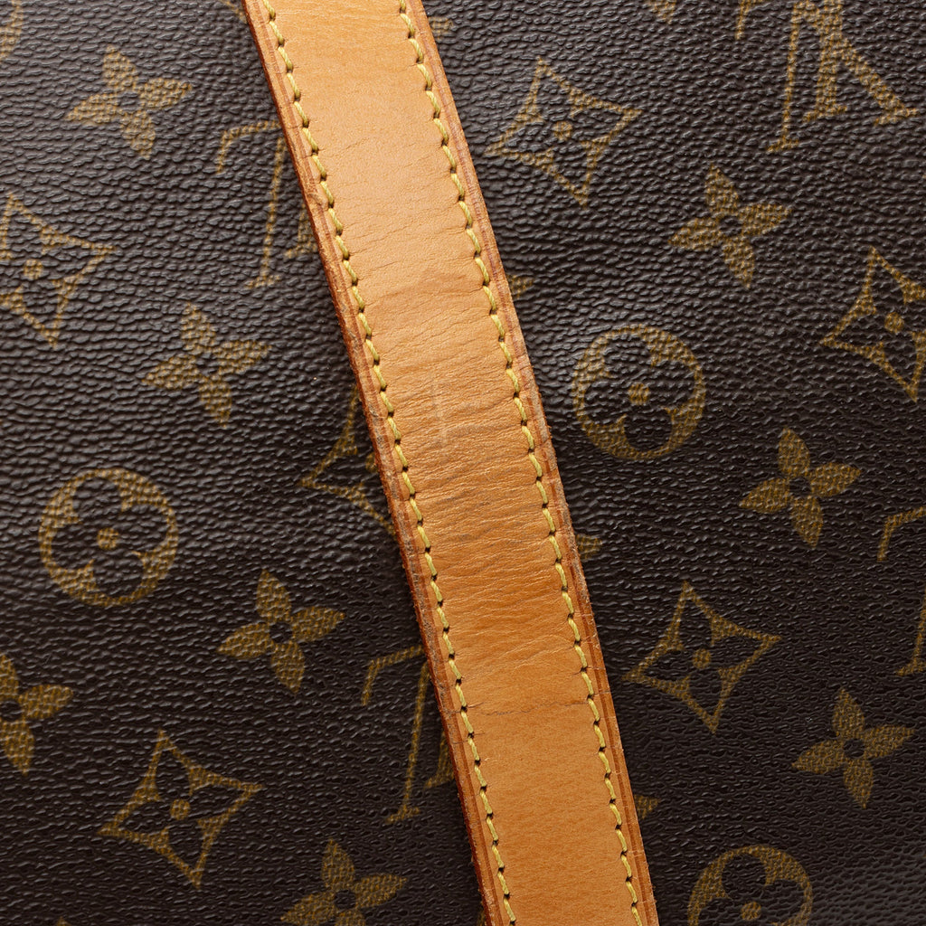 Louis Vuitton Vintage Monogram Canvas Keepall Bandouliere 55 Duffle (SHF-cC9VNm)