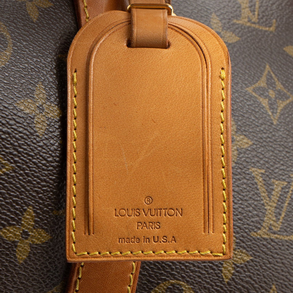 Louis Vuitton Vintage Monogram Canvas Keepall Bandouliere 55 Duffle