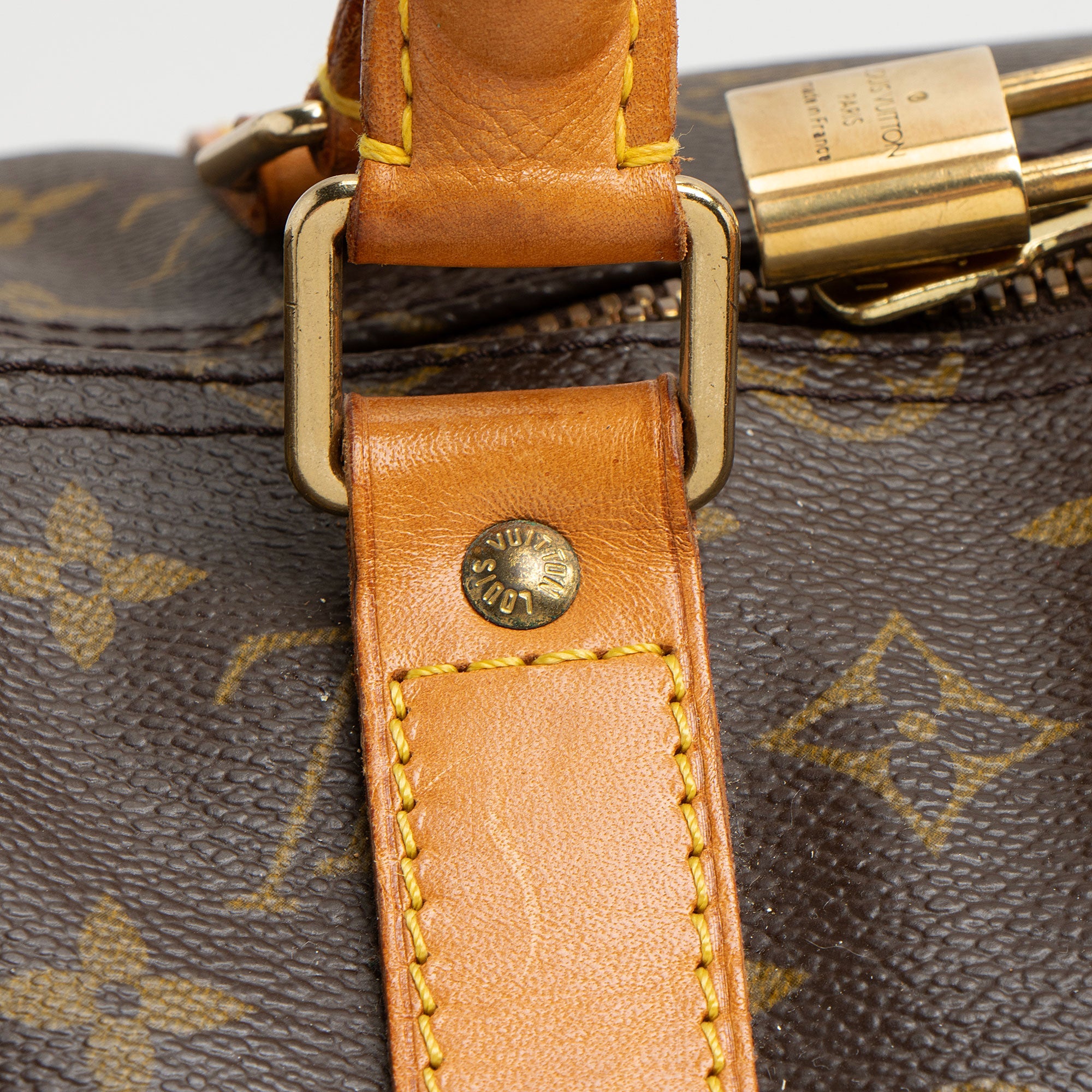 Louis Vuitton Vintage Monogram Canvas Keepall Bandouliere 55 Duffle