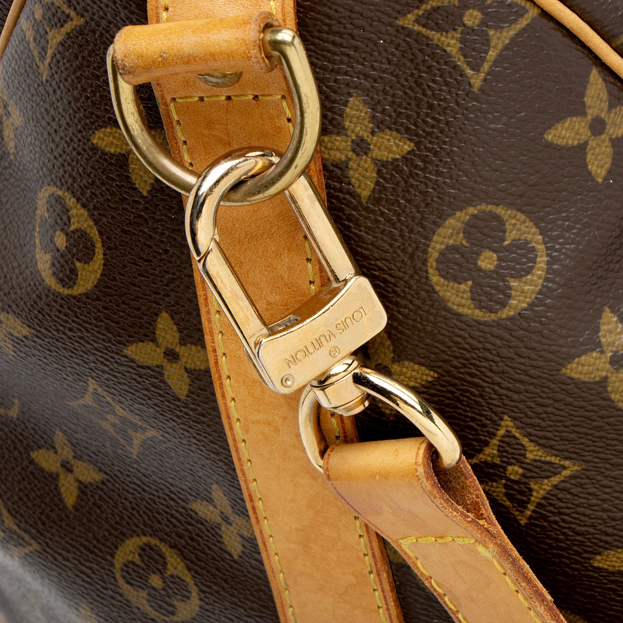 Louis Vuitton Vintage Monogram Canvas Keepall Bandouliere 55 Duffle