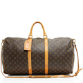 Louis Vuitton Vintage Monogram Canvas Keepall Bandouliere 55 Duffle