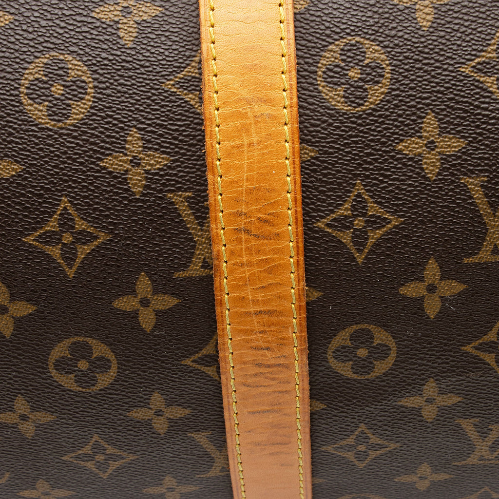 Louis Vuitton Vintage Monogram Canvas Keepall Bandouliere 55 Duffle