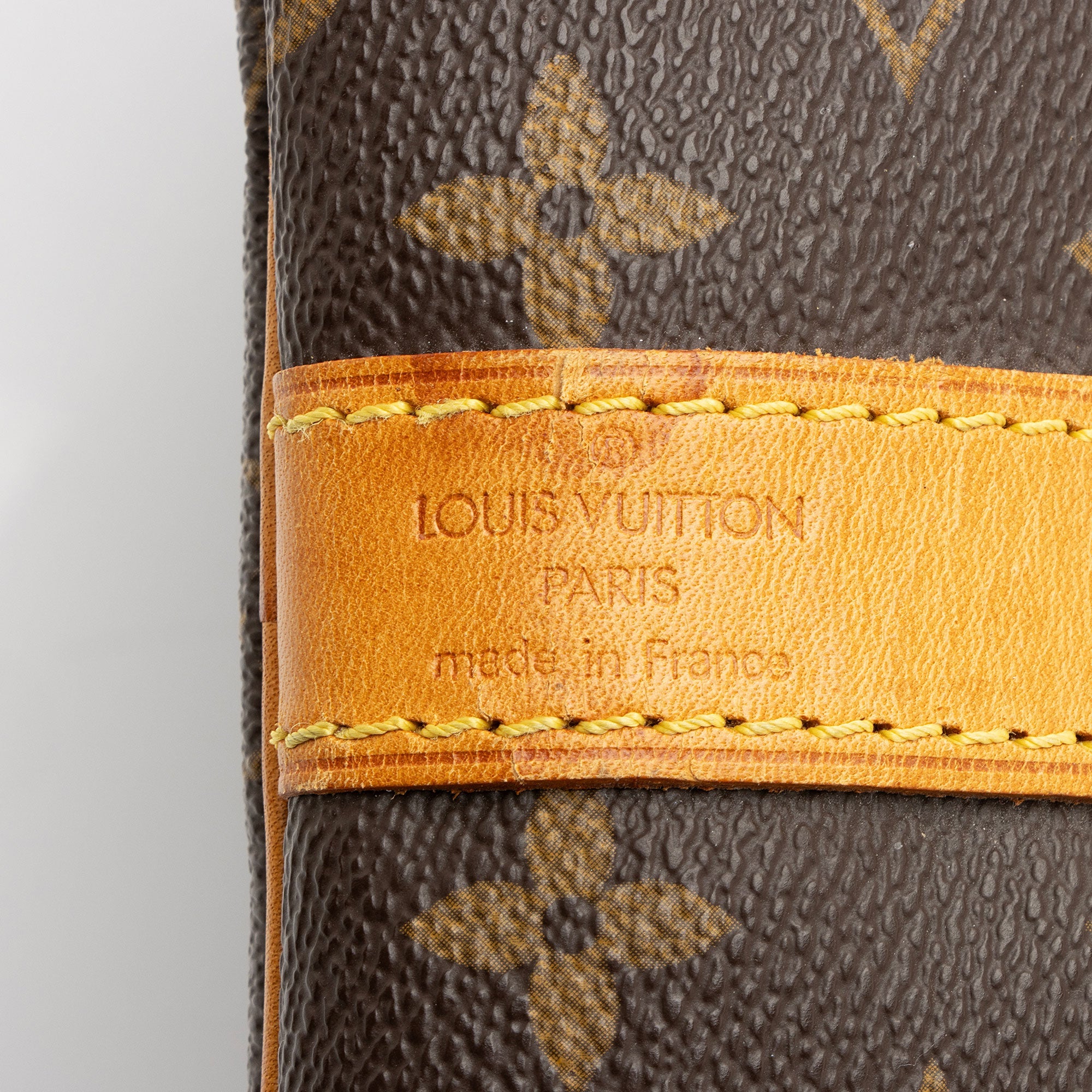 Louis Vuitton Vintage Monogram Canvas Keepall Bandouliere 55 Duffle