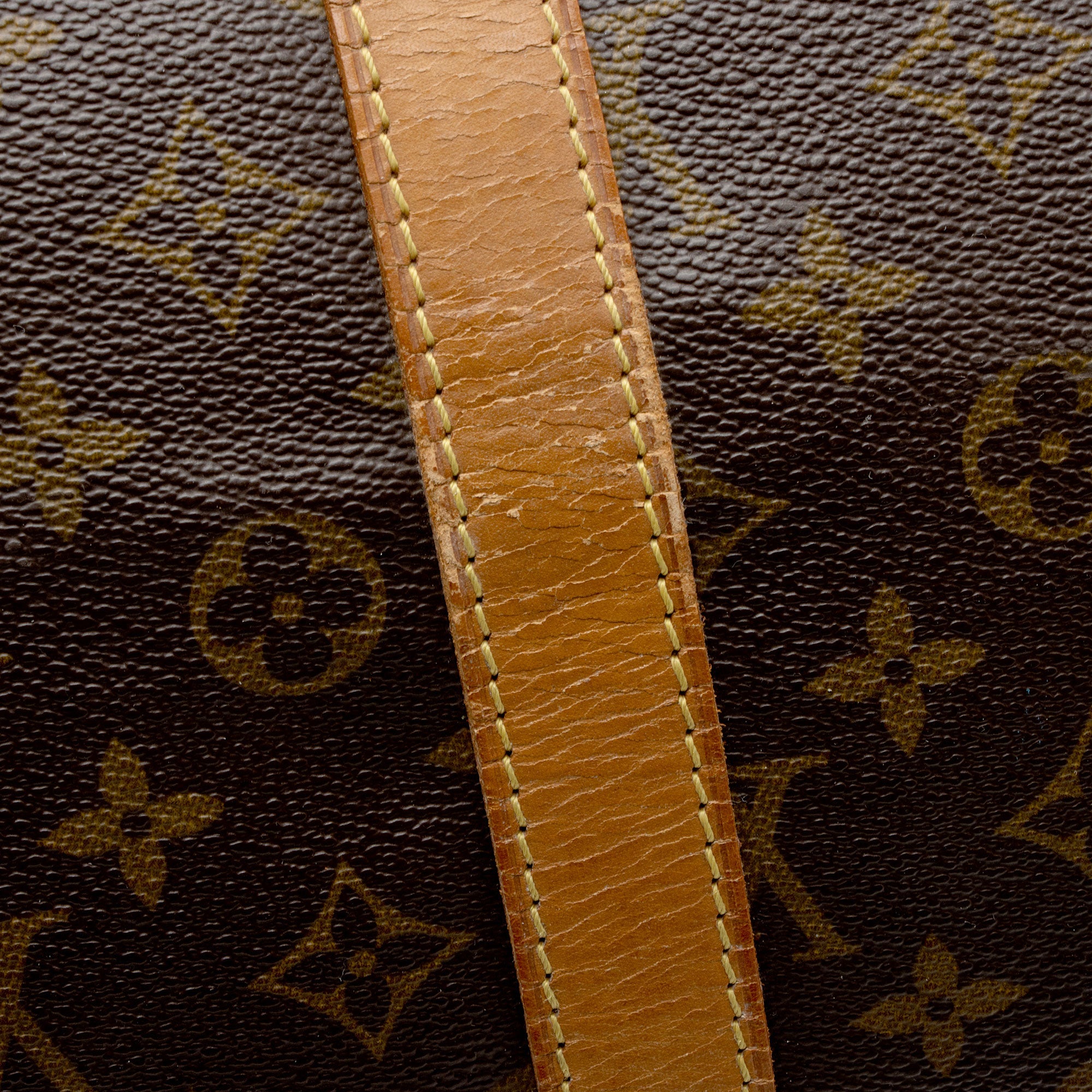 Louis Vuitton Vintage Monogram Canvas Keepall Bandouliere 55 Duffle