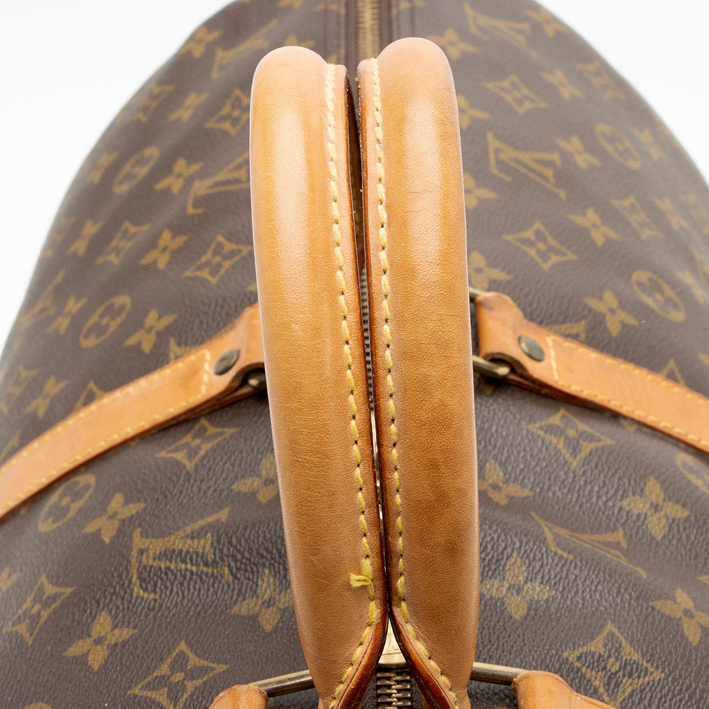 Louis Vuitton Vintage Monogram Canvas Keepall Bandouliere 55 Duffle