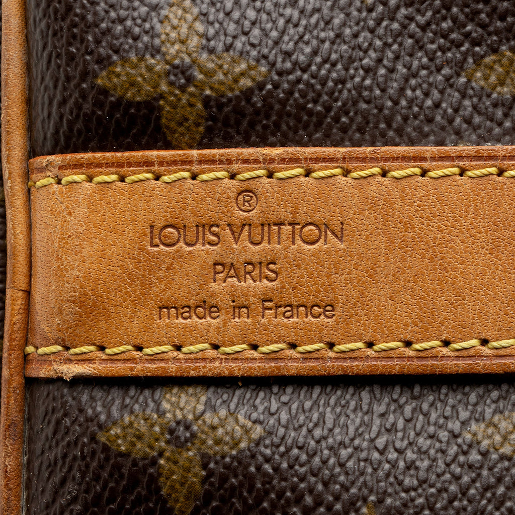 Louis Vuitton Vintage Monogram Canvas Keepall Bandouliere 55 Duffle