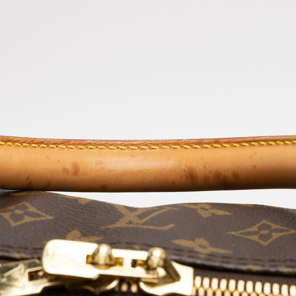 Louis Vuitton Vintage Monogram Canvas Keepall Bandouliere 60 Duffle Bag (SHF-05Mljd)