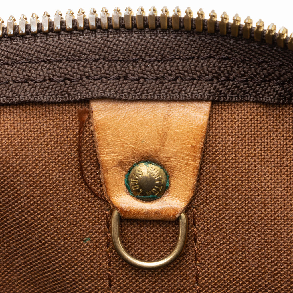 Louis Vuitton Vintage Monogram Canvas Keepall Bandouliere 60 Duffle Bag (SHF-Nob4B7)