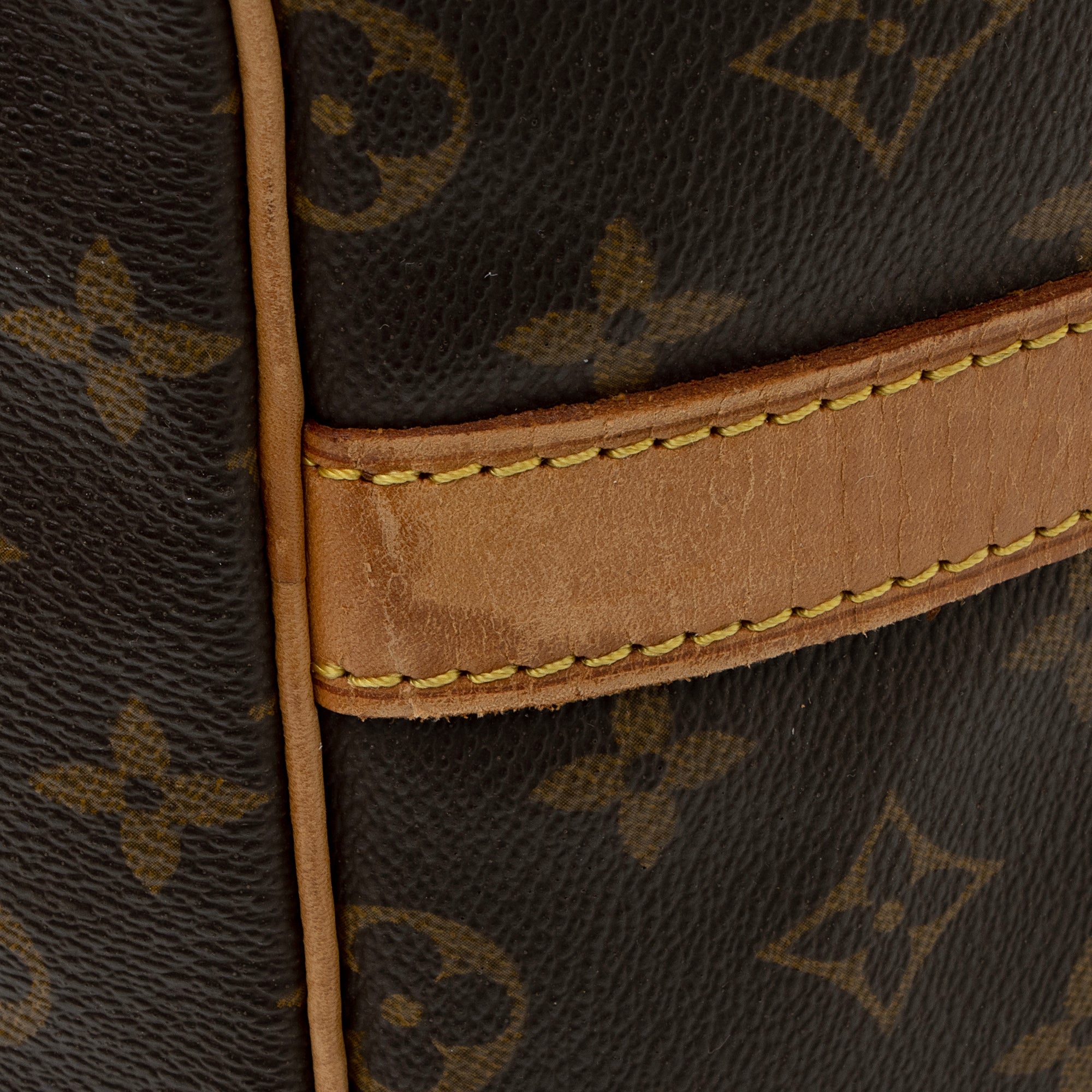 Louis Vuitton Vintage Monogram Canvas Keepall Bandouliere 60 Duffle Bag (SHF-Nob4B7)