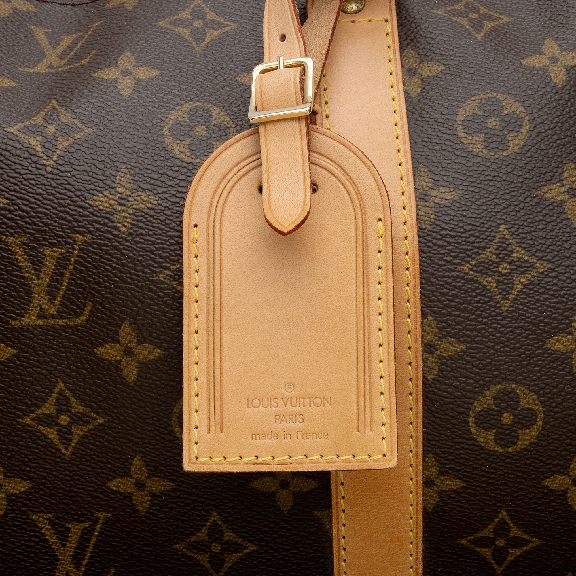 Louis Vuitton Vintage Monogram Canvas Keepall Bandouliere 60 Duffle Bag (SHF-N7uWMn)