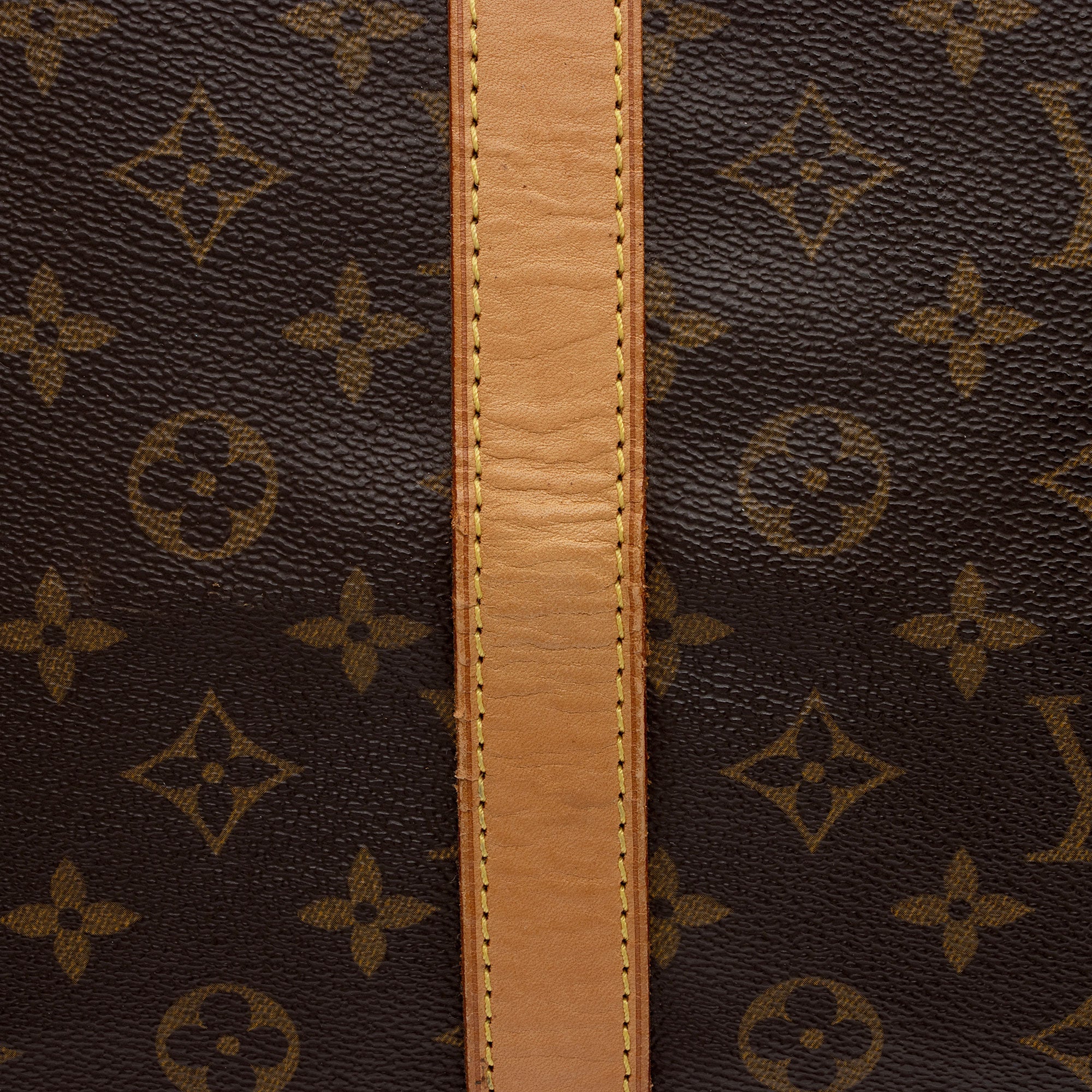 Louis Vuitton Vintage Monogram Canvas Keepall Bandouliere 60 Duffle Bag (SHF-1obcrO)