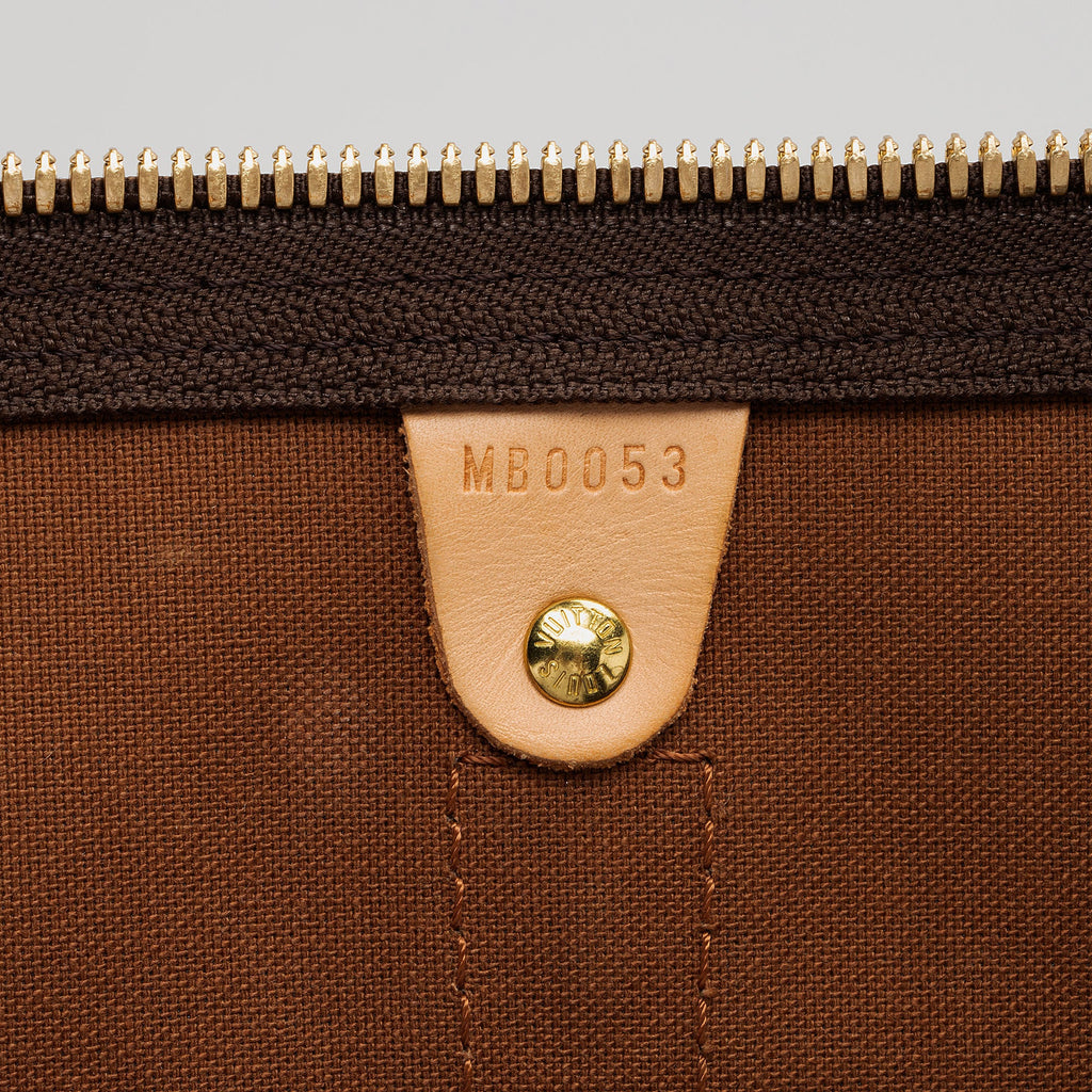 Louis Vuitton Vintage Monogram Canvas Keepall Bandouliere 60 Duffle Bag (SHF-2g6q76)